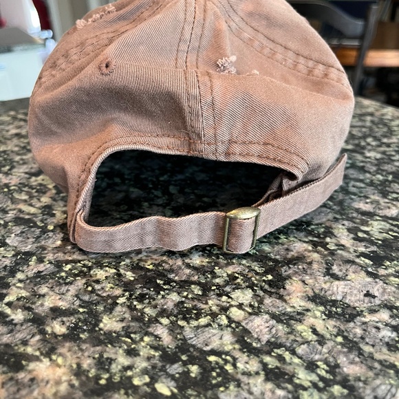 Distressed Women's Bubba Baseball Cap - Picture 3 of 3